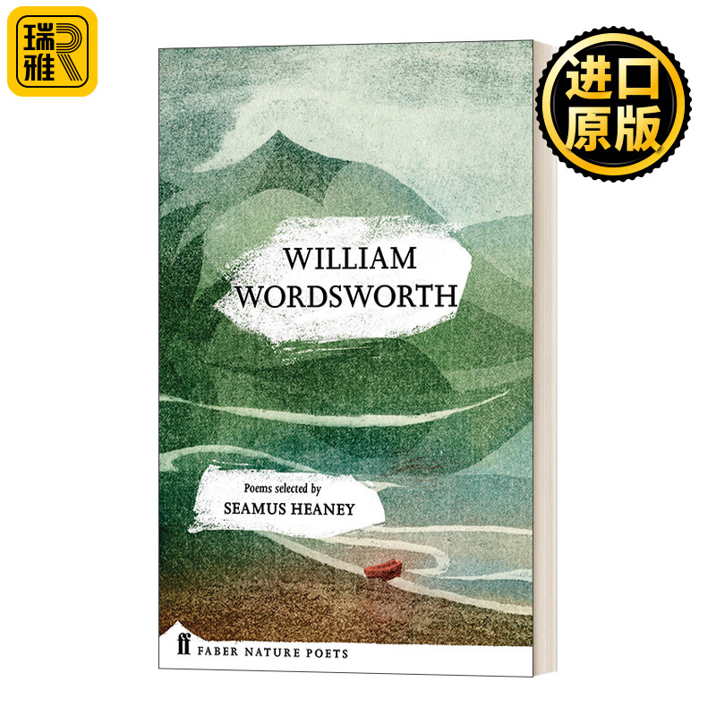 英文原版 William Wordsworth 费伯自然诗人系列 威廉·华兹华斯 谢默斯·希尼摘选 精装 英文版 进口英语原版书籍