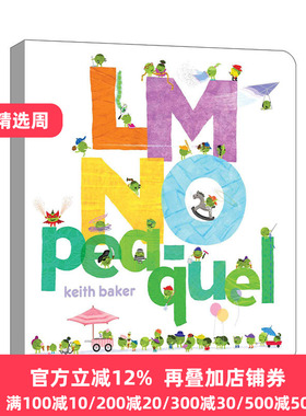 LMNO Pea-quel  豌豆系列 从1到10的数字新冒险 纸板书