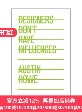 英文原版 Designers Don’t Have Influences 设计师无影响 英文版 进口英语原版书籍