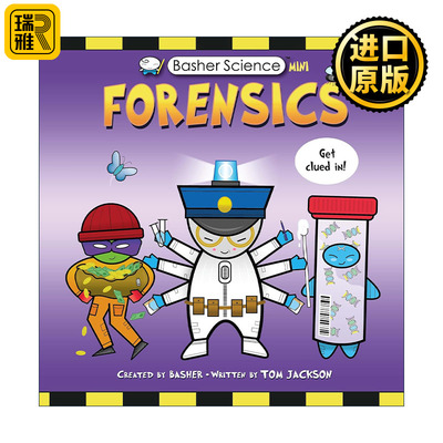 Basher Science Mini: Forensics 巴舍科学迷你版 法医学 儿童科普百科读物