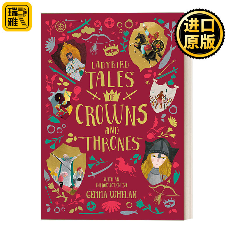 Ladybird Tales of Crowns and Thrones 小瓢虫国王骑士故事集 精装插画故事书 精装图片