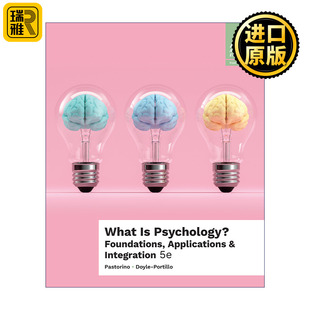 什么是心理学 英文原版 What Psychology 心理学入门 第5版