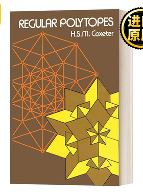 英文原版 Regular Polytopes  正则多面体 英文版 H. S. M. Coxeter 进口英语原版书籍