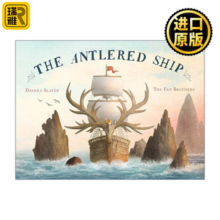 英文原版 Antlered The 精裝 Ship 圖畫書 鹿角舟 英文版 書籍 進口英語原版 范氏兄弟