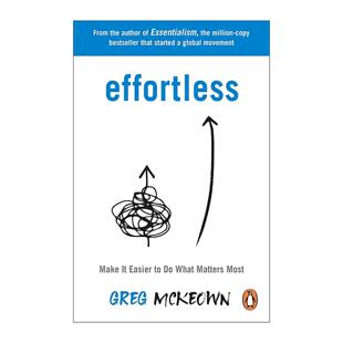英文原版 Effortless 毫不费力 让重要的事情变得容易 英文版 进口英语原版书籍