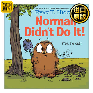 精装 Didn 绘本 儿童幽默友谊图画故事书 不是诺曼干 Norman 鹅妈妈布鲁斯系列同作者