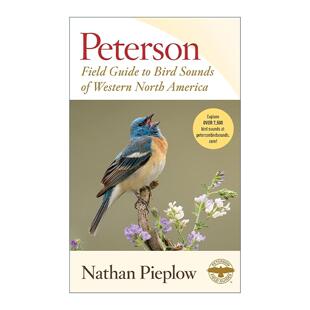 鸟鸣 Field Bird 英文原版 皮特森图鉴之北美西部 精装 America Guide North Western 书籍 进口英语原版 Sounds Peterson