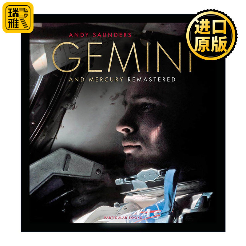 英文原版 Gemini and Mercury Remastered 从水星计划到双子座计划 人类征服太空的宝贵相片修复版 精装画册 进口英语原版书籍