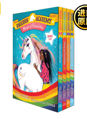 Unicorn Academy: Magic of Friendship Boxed Set (Books 5-8)独角兽学院：友谊的魔力套装