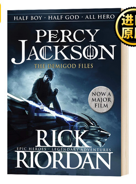 波西杰克逊 缺爱的半神 英文原版 Percy Jackson The Demigod Files 电影封面 科幻故事 英文版 Rick Riordan 进口英语原版书籍