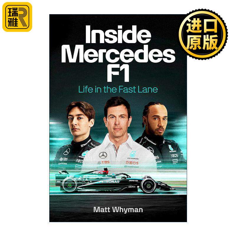 英文原版 Inside Mercedes F1 梅赛德斯-AMG 车队的内幕故事 快车道上的人生 赛车运动 精装 英文版 进口英语原版书籍