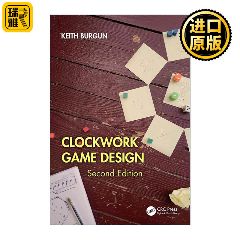英文原版 Clockwork Game Design 游戏设计理论 第2版 Keith Burgun 英文版 进口英语原版书籍