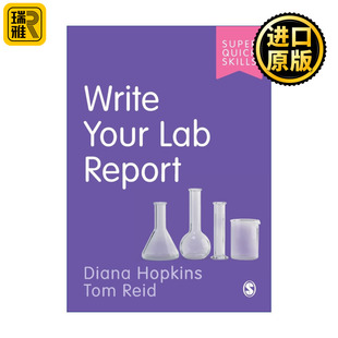 Write 英文原版 Your Report 进口英语书籍 Lab 正版