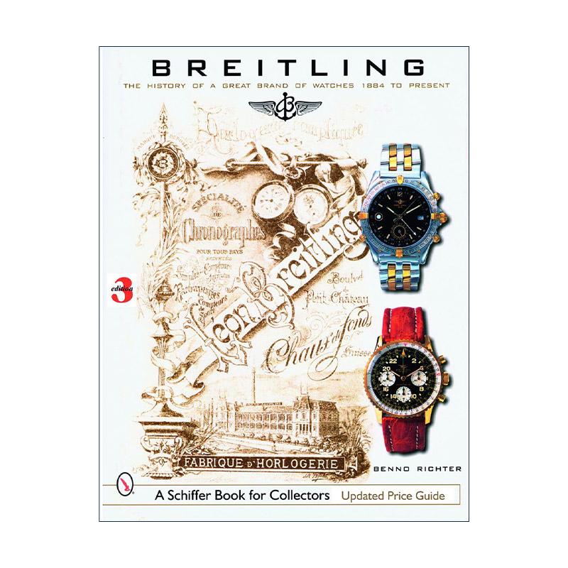 英文原版 Breitling 百年灵 1884年至今瑞士手表品牌历史 第三版修订版 Benno Richter 精装 英文版 进口英语原版书籍