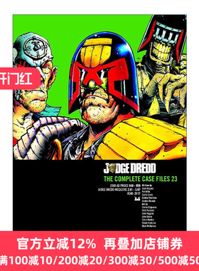 英文原版 Judge Dredd Case Files 23 特警判官 漫画合集23 英文版 进口英语原版书籍