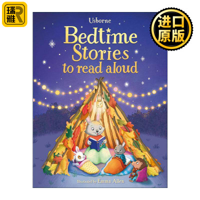 英文原版 Usborne Read Aloud Stories for Bedtime 尤斯伯恩睡前故事精装 儿童文学 英文版 进口英语原版书籍