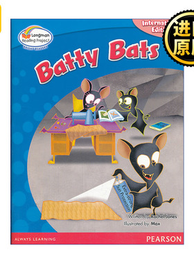 Bright Readers L5：Batty Bats 小学英语分级阅读绘本5级 古怪的蝙蝠