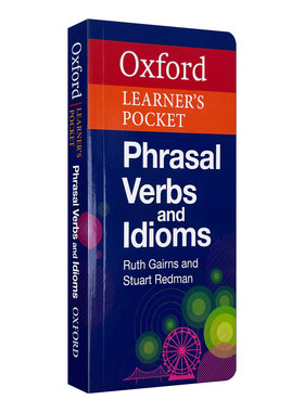 牛津袖珍英语动词短语 英文原版 Oxford Learner's Pocket Phrasal Verbs and Idioms 英文版  Stuart Redman 进口英语原版书籍