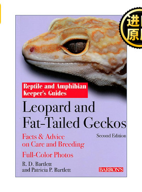 英文原版 Leopard and Fat-Tailed Geckos Reptile and Amphibian Keeper's Guides 豹纹守宫 爬行动物和两栖动物饲养员指南系列