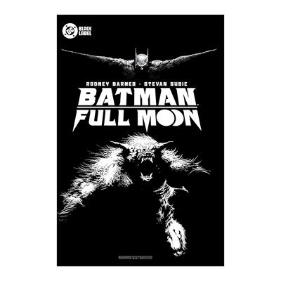 英文原版 Batman Full Moon 蝙蝠侠 满月 DC漫画 Rodney Barnes 精装 英文版 进口英语原版书籍