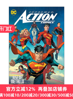 英文原版 Superman Action Comics Vol.1 Rise of Metallo 超人 动作漫画卷一 金属人崛起 DC漫画 Dan Jurgens 进口英语原版书籍