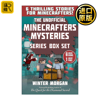 英文原版 The Unofficial Minecrafters Mysteries Series Box Set 我的世界 神秘小说6册盒装 英文版 进口英语原版书籍