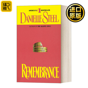 回忆 Novel 纽约时报畅销书作者Danielle Steel Remembrance 英文原版