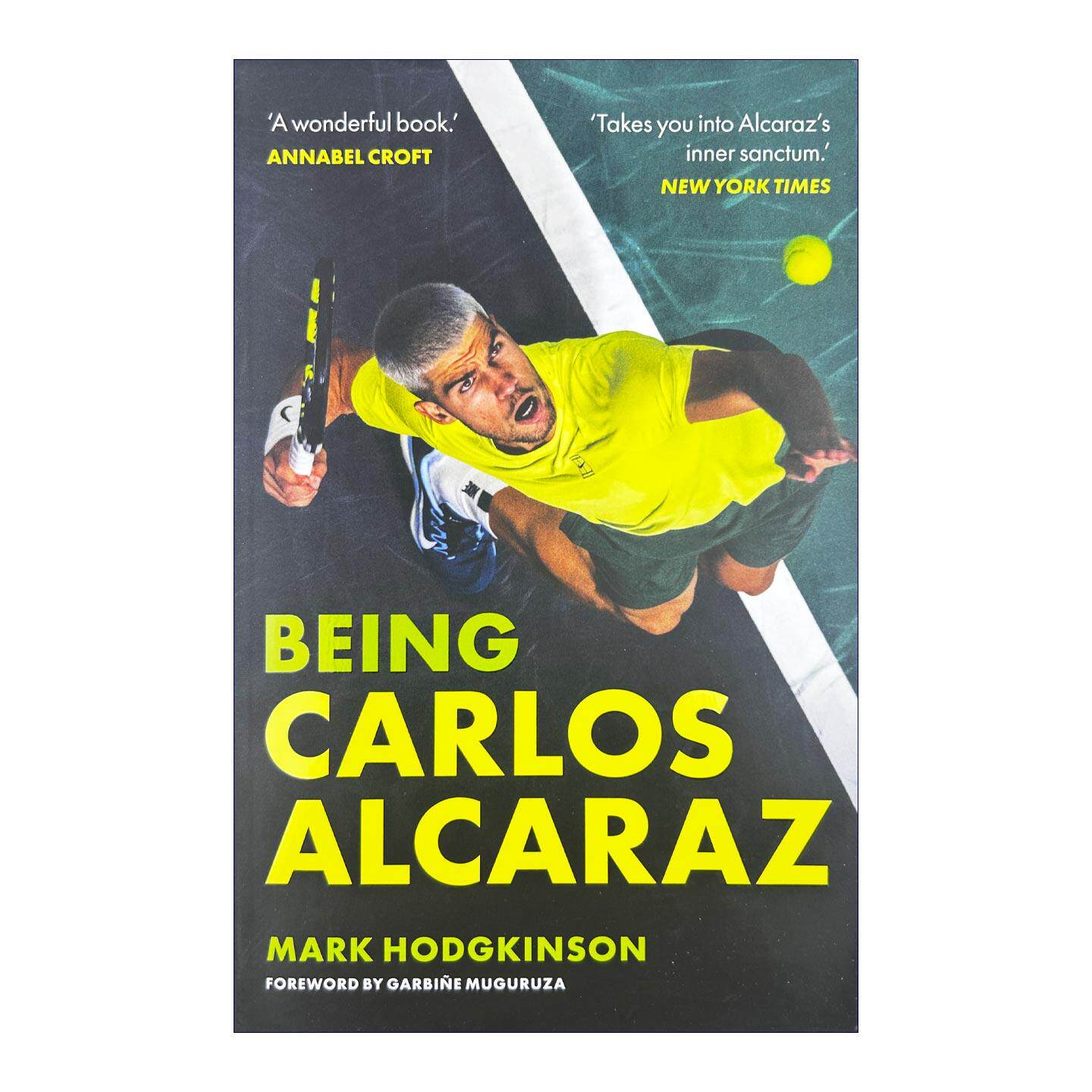 英文原版 Being Carlos Alcaraz 卡洛斯·阿尔卡拉斯传记 澳网法网冠军 网球大满贯 英文版 进口英语原版书籍