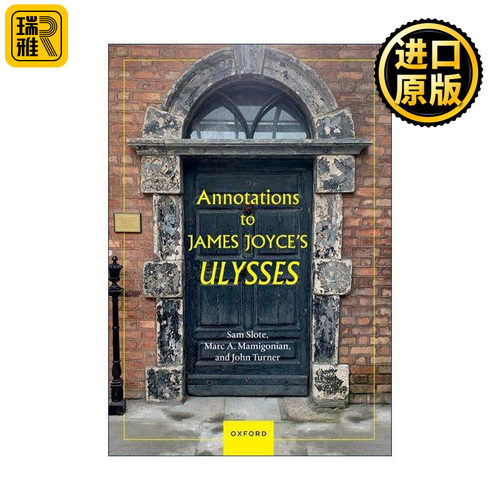 英文原版 Annotations to James Joyce's Ulysses 尤利西斯注释版 超一万两千条注释 英文版 进口英语原版书籍