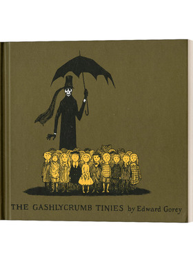 碎屑小孩 英文原版 The Gashlycrumb Tinies  英文版 Edward Gorey 进口英语原版书籍