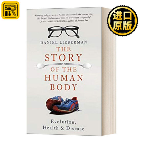 人体的故事 英文原版 The Story of the Human Body  英文版 Daniel Lieberman 进口英语原版书籍