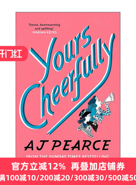 英文原版 Yours Cheerfully 你的快乐 艾美湖系列2 The Wartime Chronicles 历史小说 A. J. Pearce 英文版 进口英语原版书籍