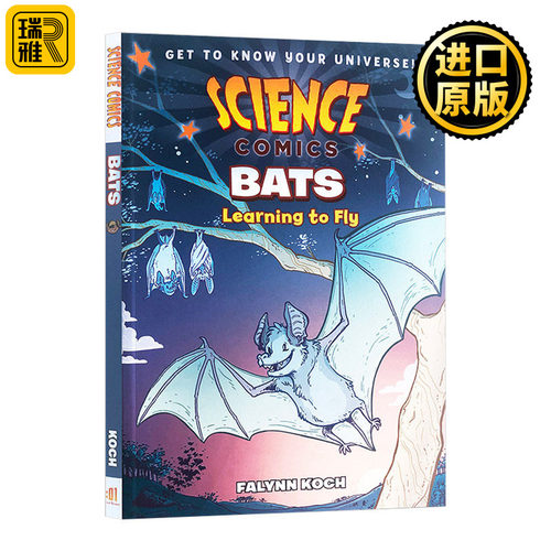 Science Comics: Bats 科学漫画系列：蝙蝠  英文原版