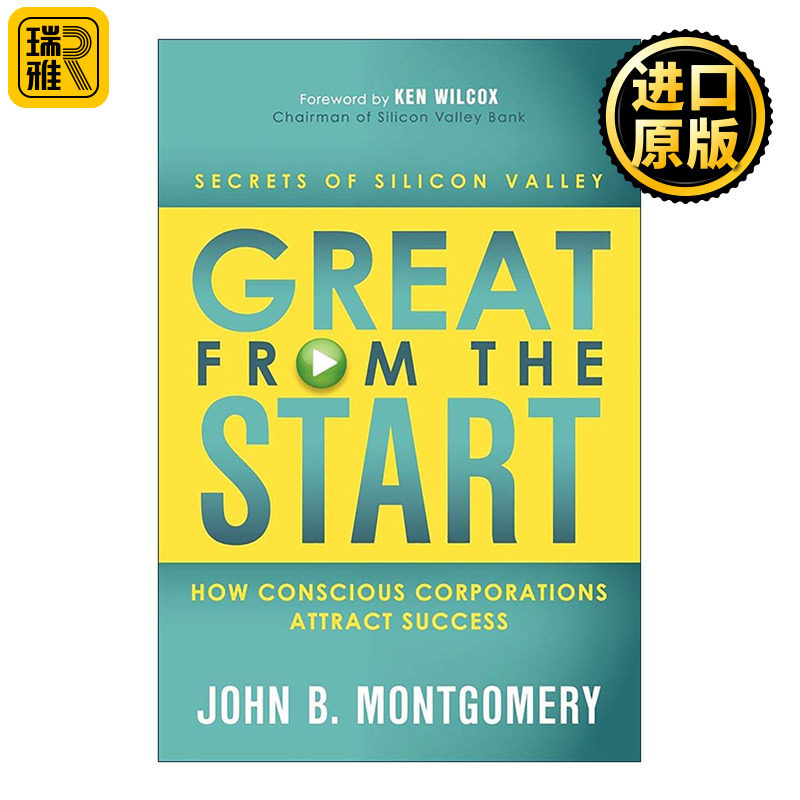 英文原版 Great from the Start 赢在起跑线 企业创建设计指南 团队领导管理 John B Montgomery 英文版 进口英语原版书籍