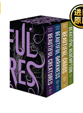 英文原版 The Beautiful Creatures Complete Paperback Collection 美丽生灵4册合集 平装 英文版 进口英语原版书籍