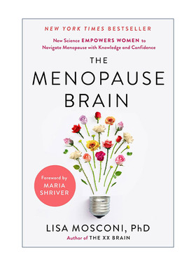 英文原版 The Menopause Brain 更年期大脑 新科学赋予女性以知识和信心来应对关键的转变 健康 精装 Lisa Mosconi 英文版