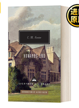 英文原版小说 Howards End Everyman's Library Contemporary Classics 霍华德庄园 E. M. Forster福斯特 人人图书馆 进口英语书