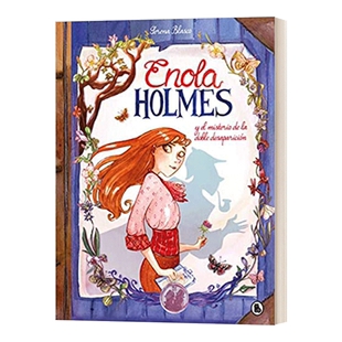 福尔摩斯小姐探案 Nancy Springer 西班牙原版 Enola Holmes y el misterio de la doble desaparicion 进口西班牙语原版书籍