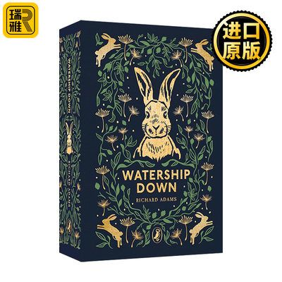 英文原版 Watership Down 兔子共和国 Puffin Clothbound Classics 精装海雀布纹经典 英文版 进口英语原版书籍