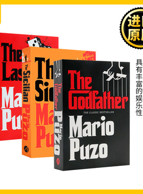 教父三部曲 英文原版 The Godfather Last Don Sicilian 电影原著小说 全套3册 西西里人 马里奥普佐 Mario Puzo 进口英语书籍