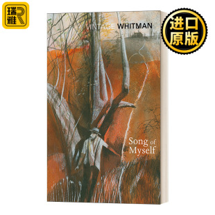 Whitman 书籍 Myself vintage经典 英文版 沃尔特·惠特曼 自我之歌 进口英语原版 英文原版 Walt Song