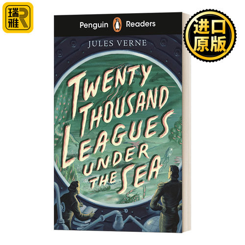 英文原版 Penguin Readers Starter Level Twenty Thousand Leagues Under the Sea ELT Graded Reader 企鹅分级阅读入门级海底两