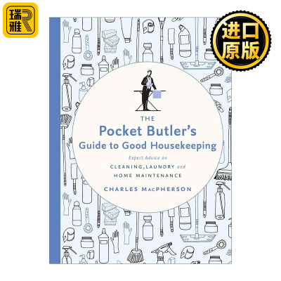 英文原版 The Pocket Butler's Guide to Good Housekeeping 好管家指南 关于清洁 洗衣和家庭维护的专家建议 精装 进口英语书籍