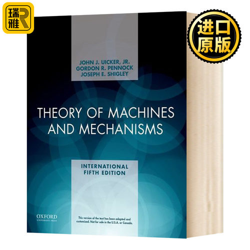 现货Theory of Machines and Mechanisms 机械原理 英文原版