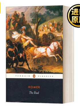 英文原版 The Iliad 伊利亚特 英文版 Homer 纯全英文版正版原著进口英语书籍
