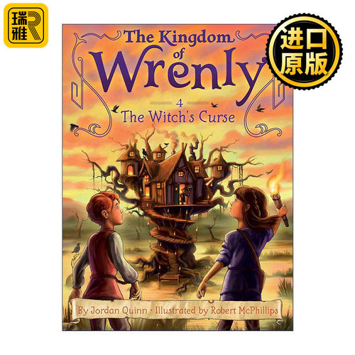英文原版 The Witch's Curse 巫师的诅咒 Wrenly王国系列4 儿童魔法故事 英文版 进口英语原版书籍
