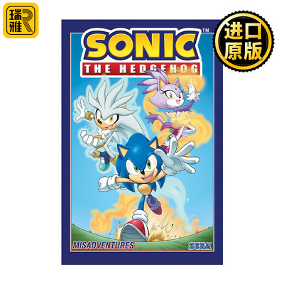 英文原版 Sonic the Hedgehog Vol.16 Misadventures 刺猬索尼克 第16卷 灾难 IDW儿童漫画 英文版 进口英语原版书籍