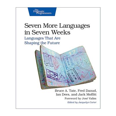 英文原版 Seven More Languages in Seven Weeks 七周七语言 卷二 Bruce A. Tate泰特 英文版 进口英语原版书籍
