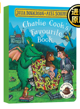 英文原版绘本 Charlie Cook's Favourite Book 查理库里最喜欢的书 英文版 Julia Donaldson  进口英语原版书籍