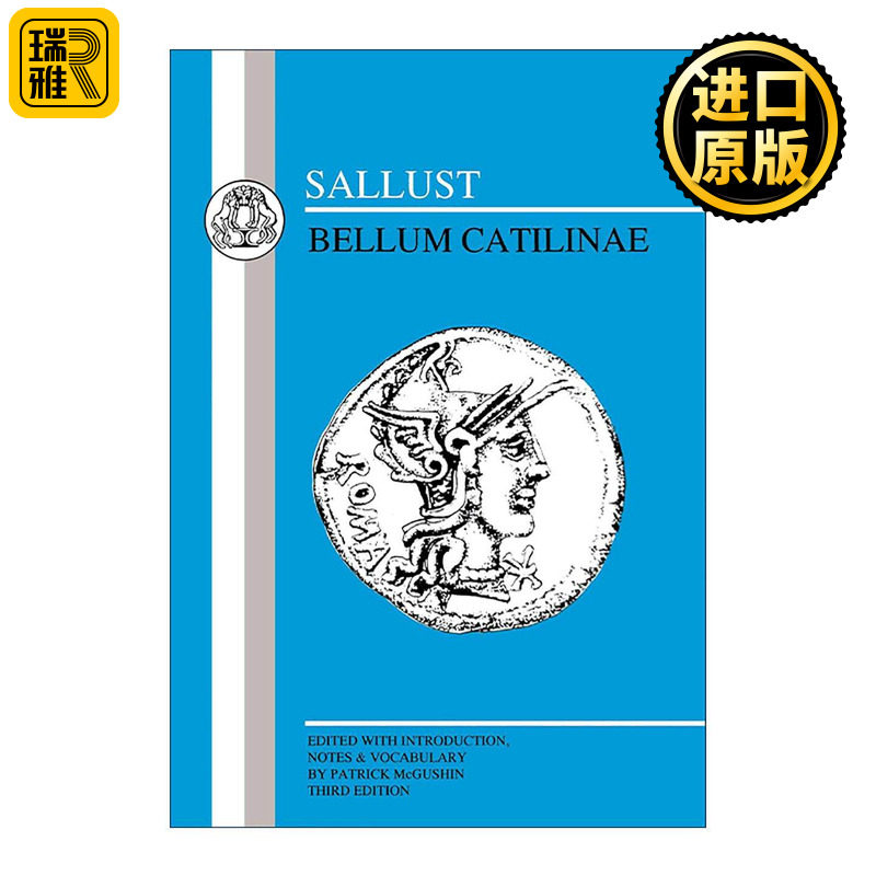 英文原版 Sallust Bellum Catilinae 拉丁语文本系列 撒路斯特 喀提林战争 Patrick McGushin 英文版 进口英语原版书籍